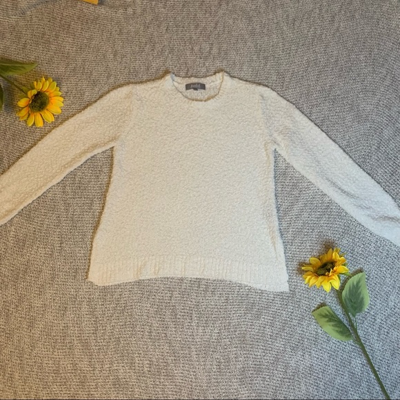Marled by Reunited White Pullover Sweater - Picture 2 of 9
